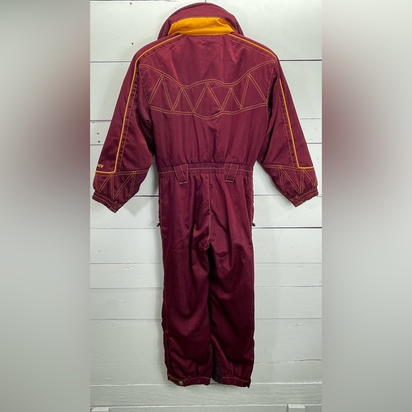 Vintage Spyder Retro 90s Insulated Ski Sport Suit Kids Size 12 - Picture 2 of 10